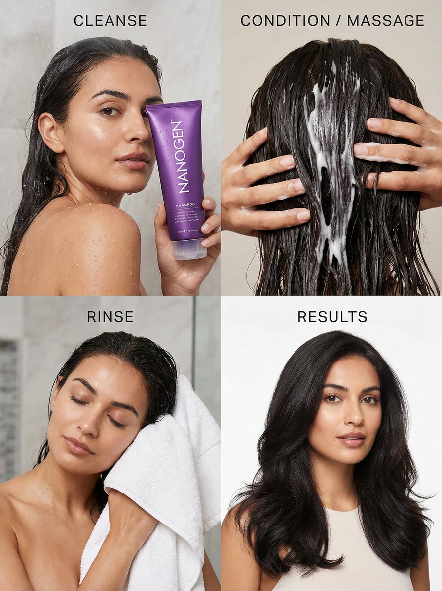 Nanogen Luxury Haircare Campaign
