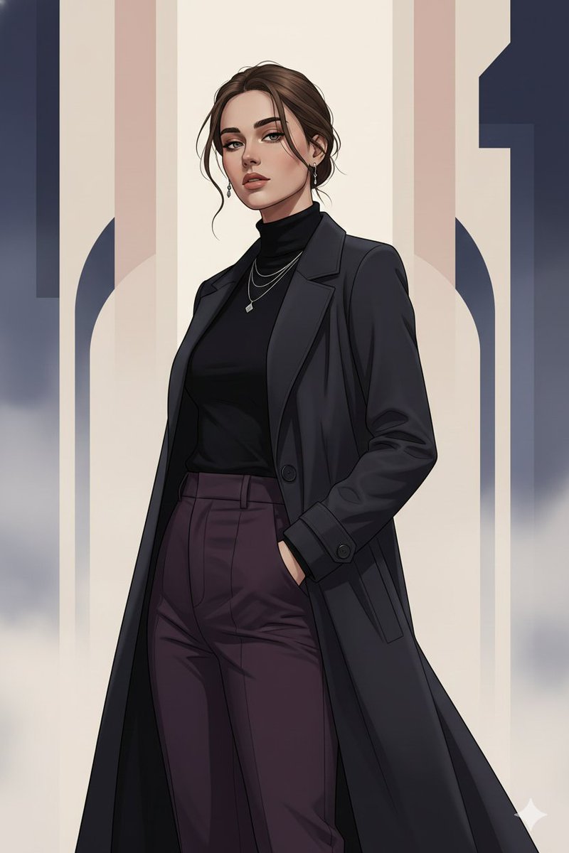 Gothic K-Drama Vector Fusion Art