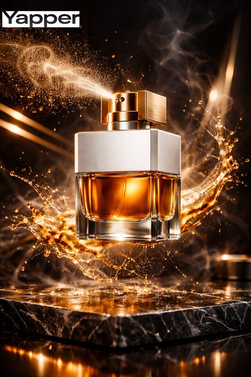 Modern Luxury Perfume Ad