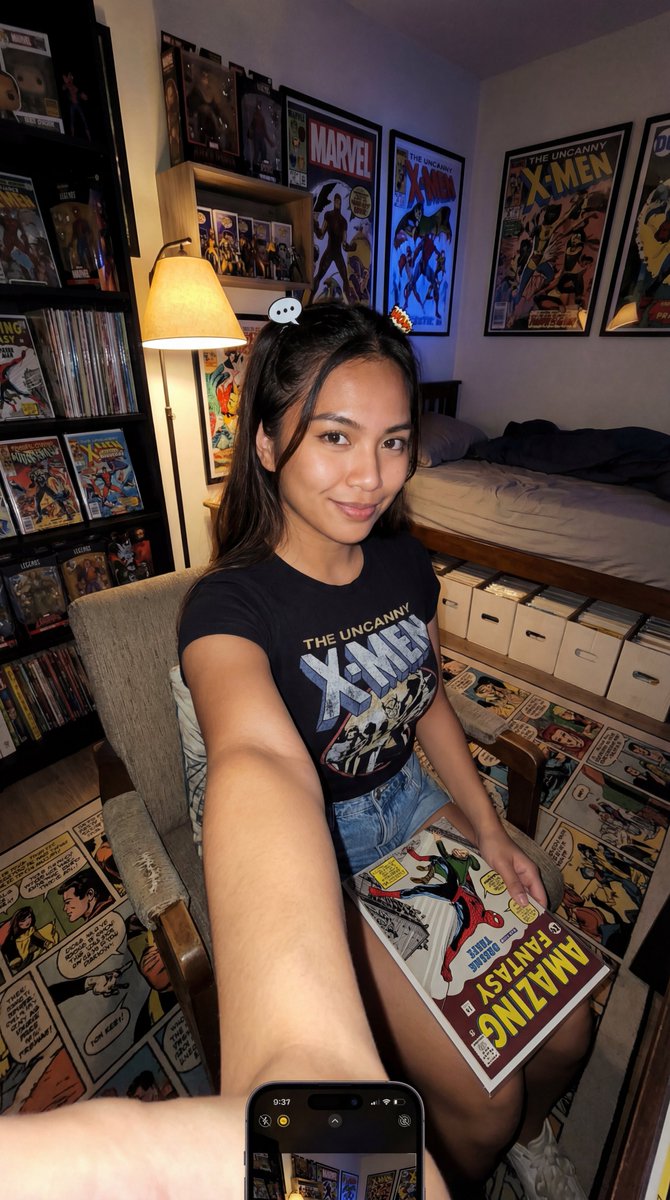 Geek Nostalgia in Comic Collector Room