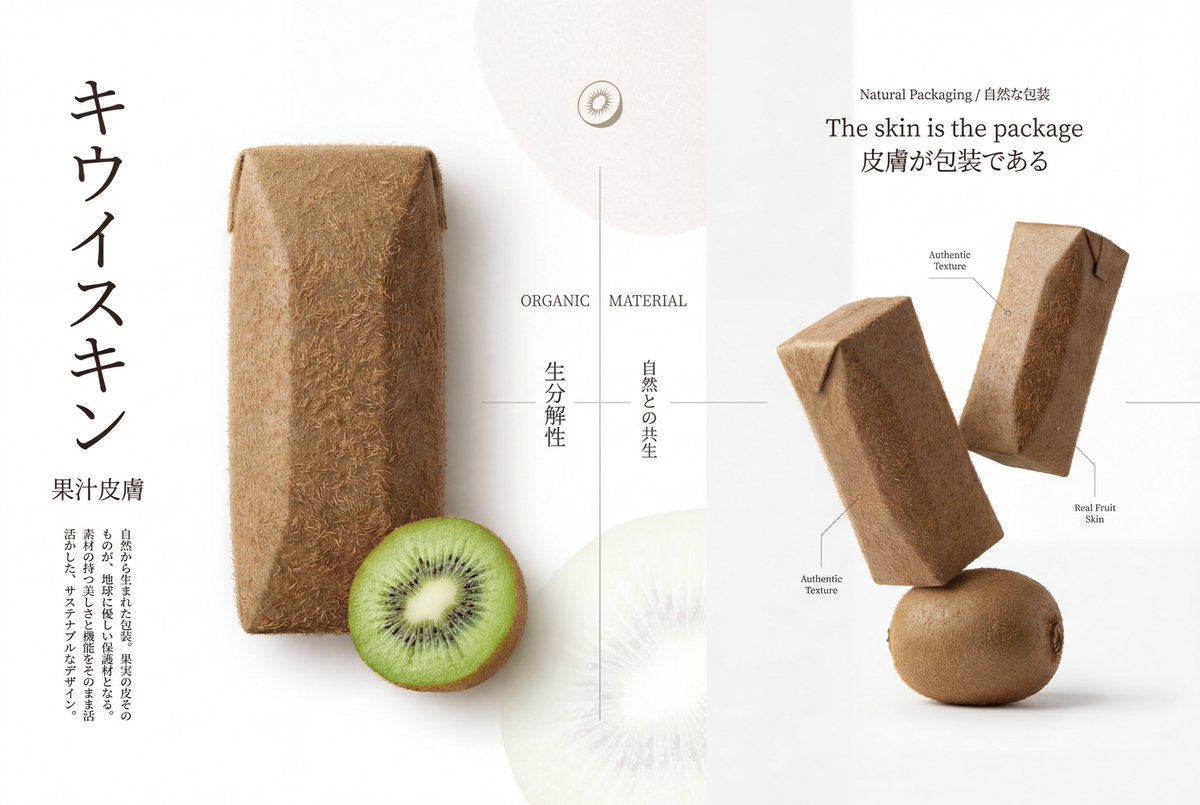 Kiwi Skin Packaging Concept