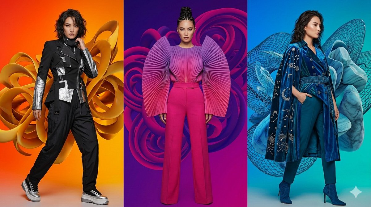 Stylish Japanese Fashion Triptych Promo