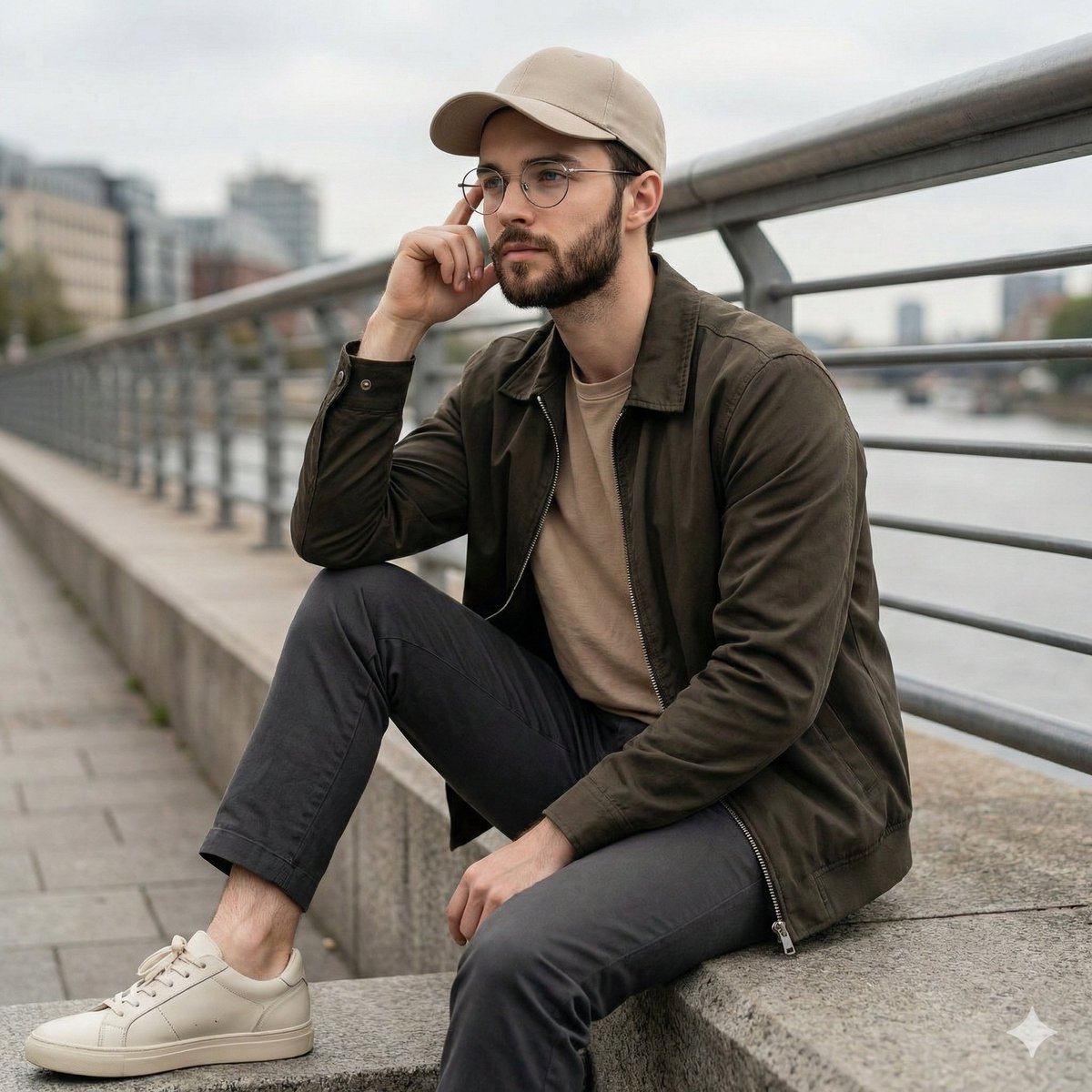 Riverside Mood Portrait