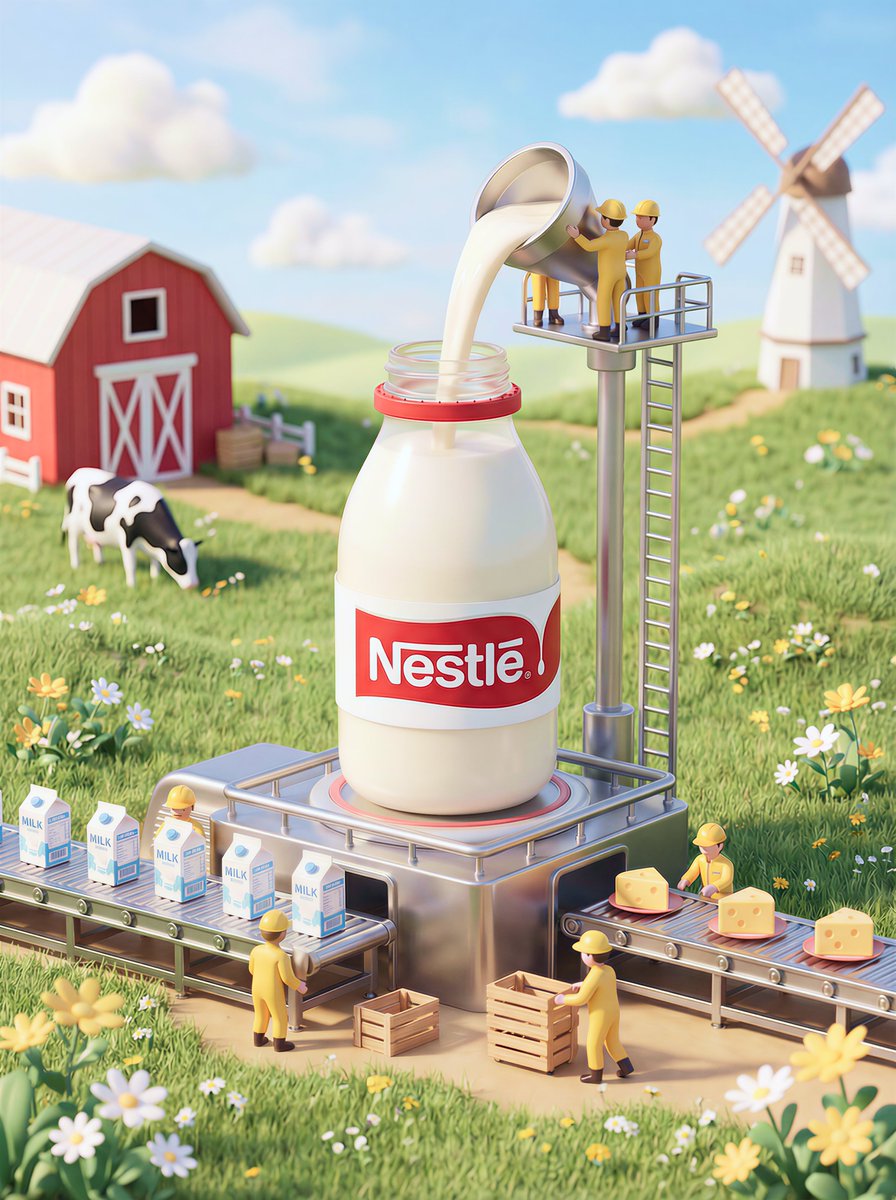 Nestlé Milk Miniature Factory Wonder