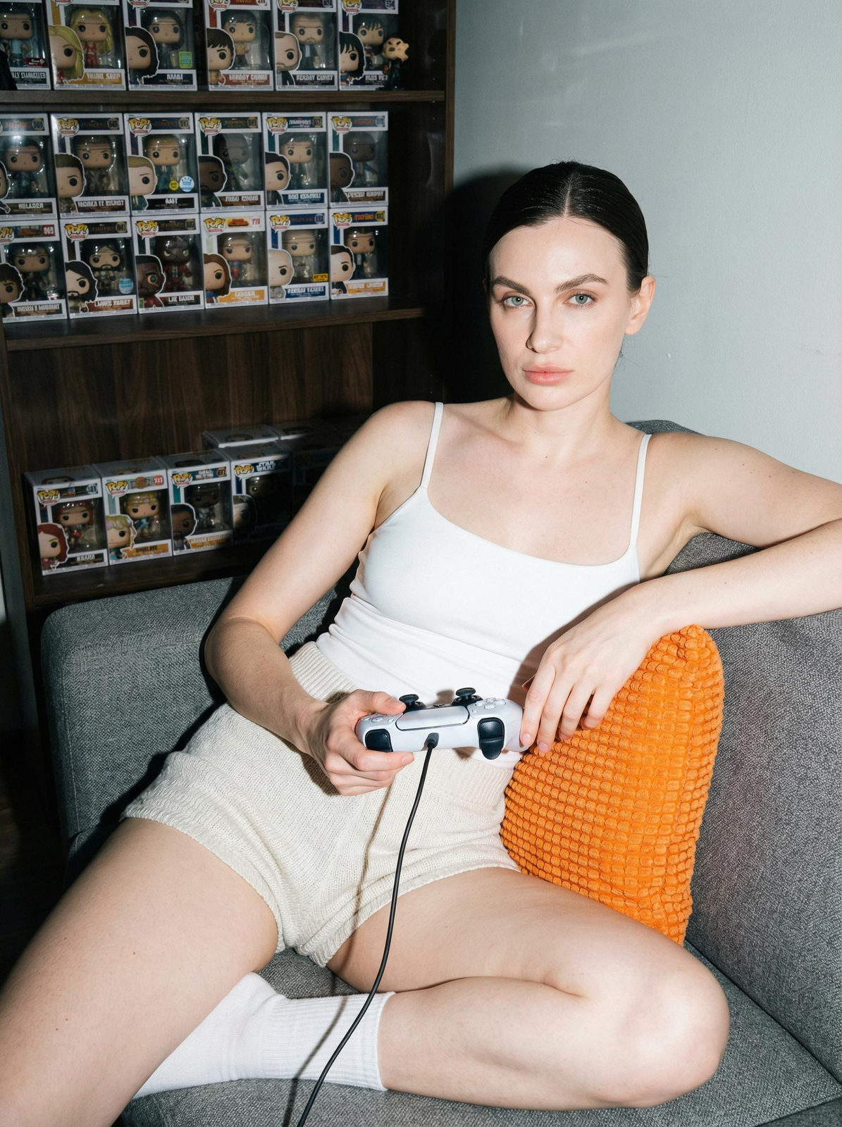 Gamer Girl Flash Portrait