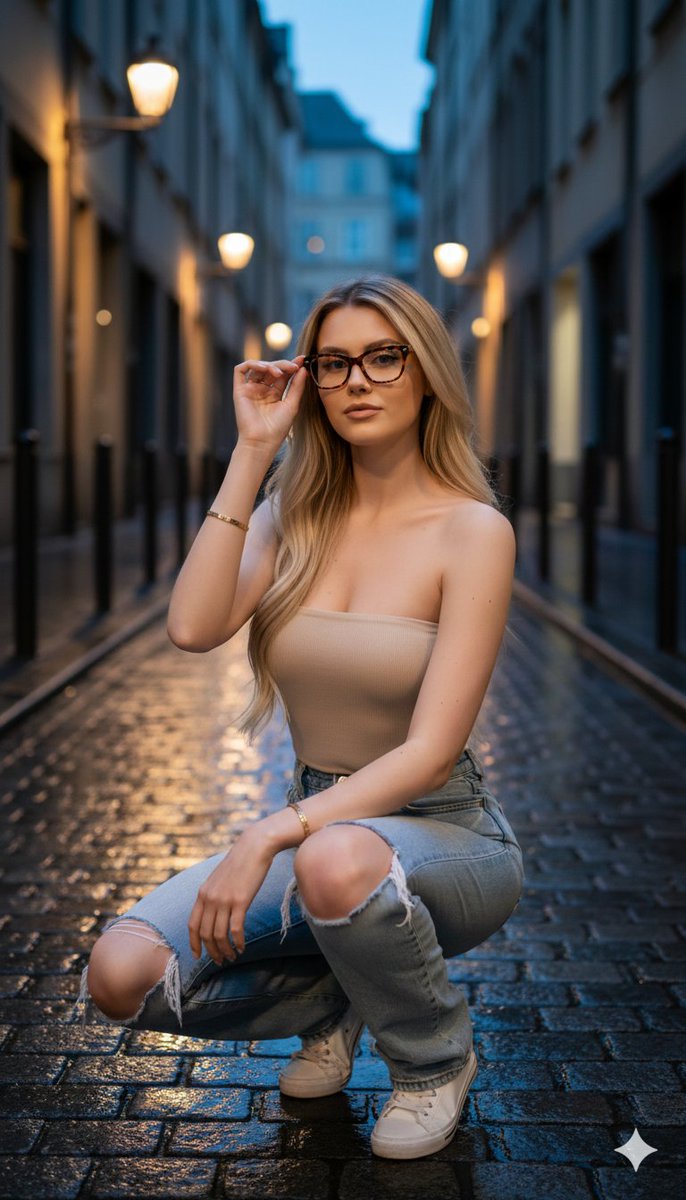 Twilight Alley Over-Shoulder Glamour