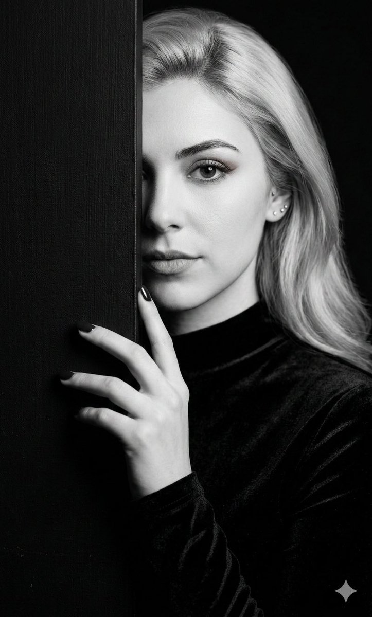 Mysterious Dark Studio Portrait Lighting