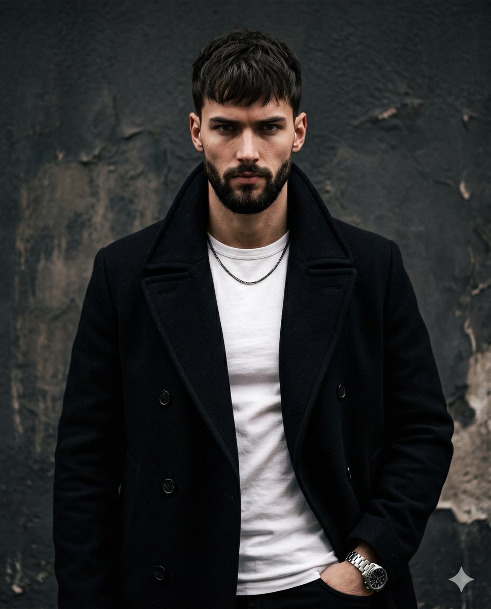 Cinematic Male Studio Portrait
