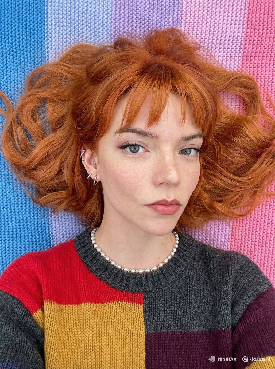 Ginger Girl on Rainbow Knit