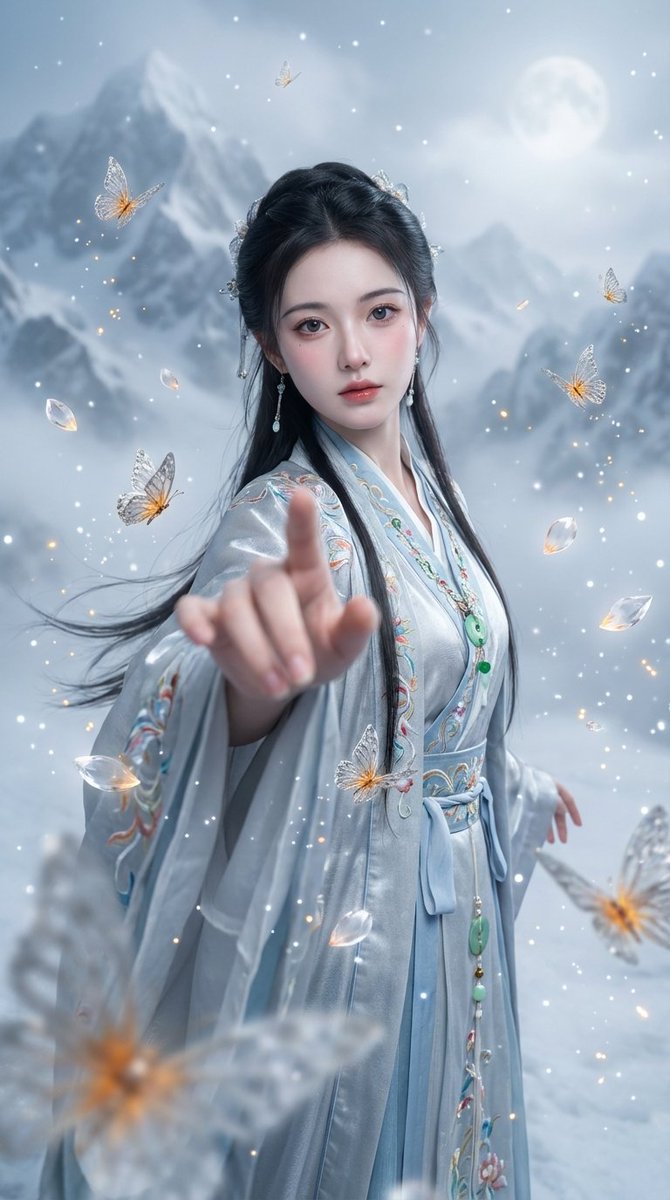 Ethereal Xianxia Beauty Portrait