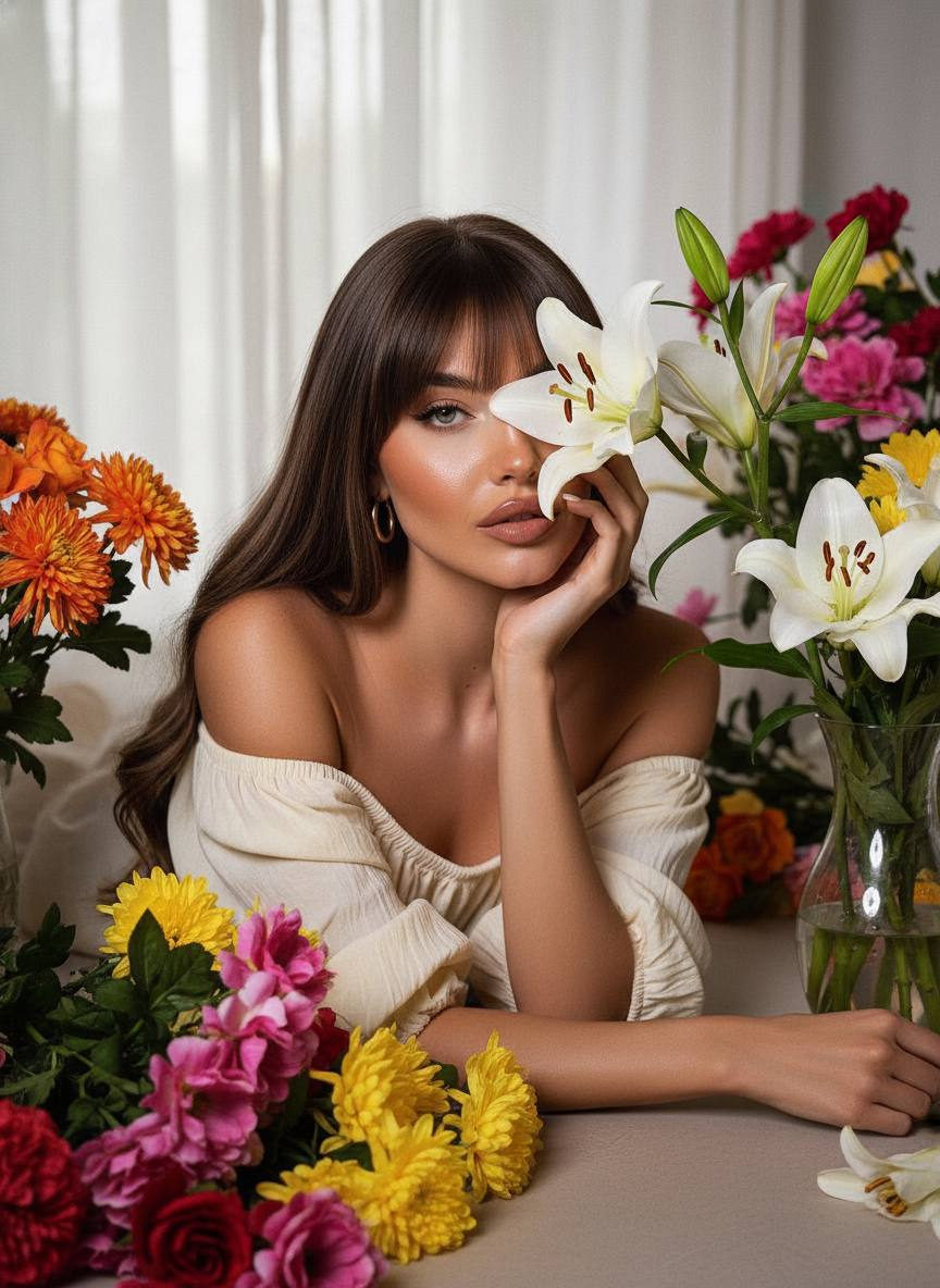 Floral Dream Portrait