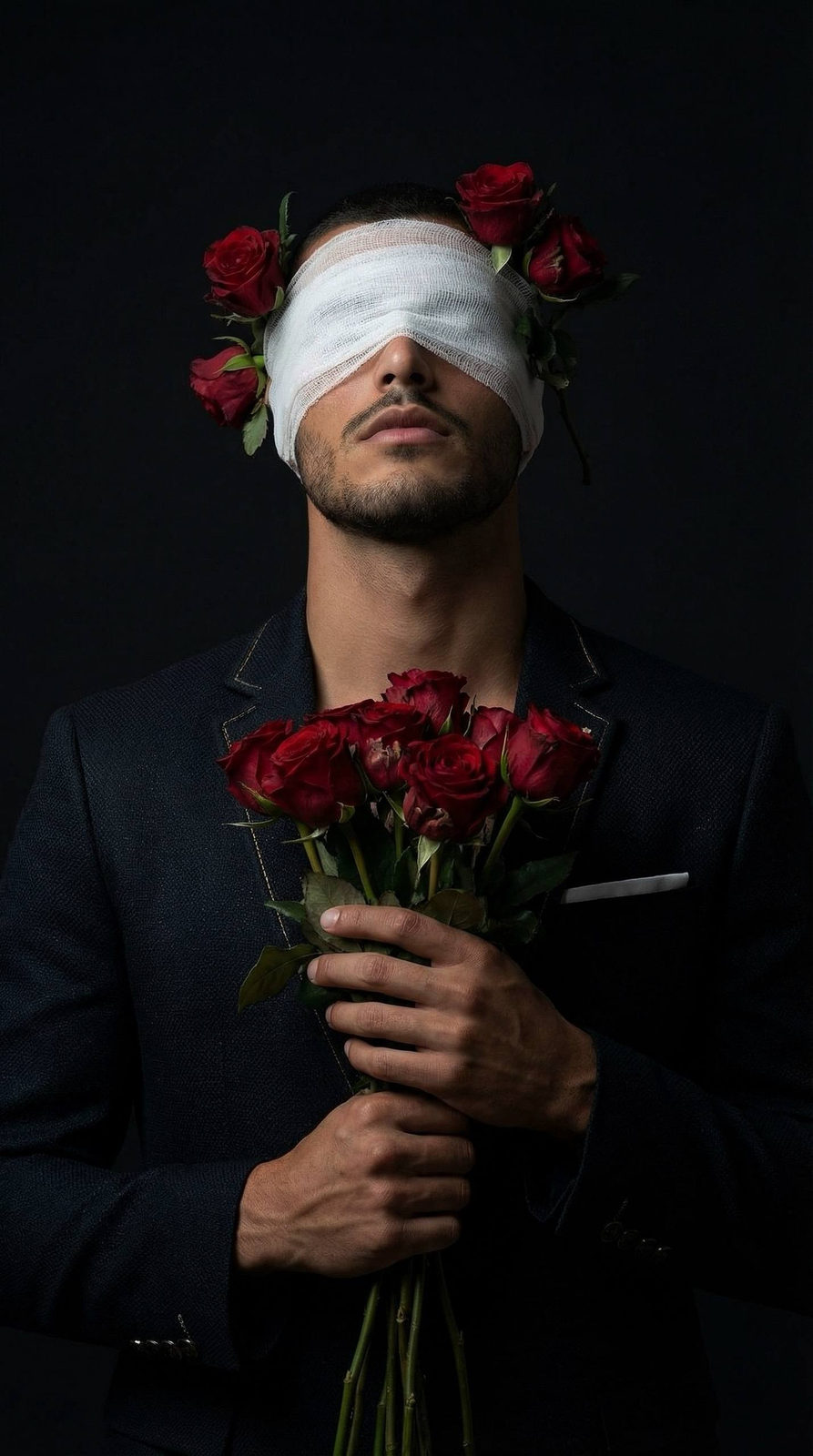 Blindfolded Rose Offering
