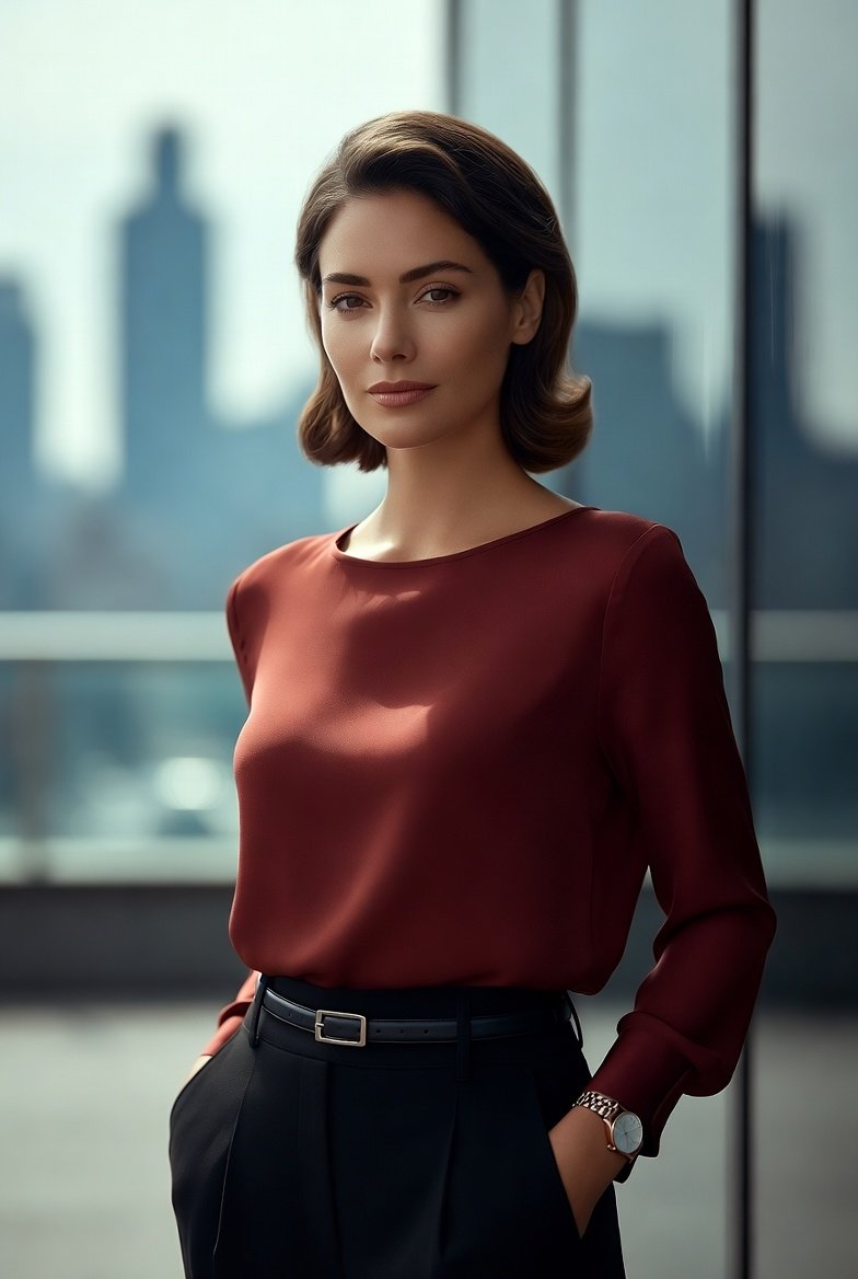 Cinematic Executive Woman Portrait
