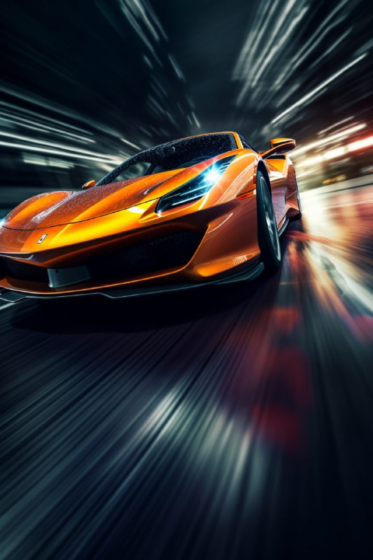 Supercar speeding wallpaper