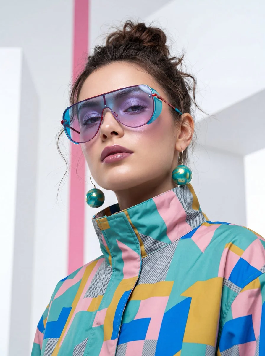 Avant-Garde Fashion Portrait