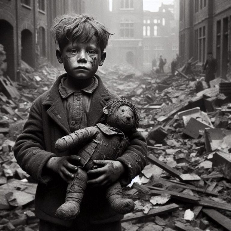 London 1940 war child