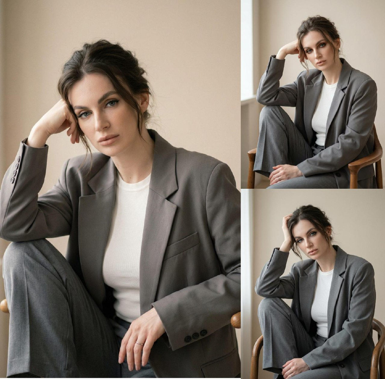 Minimalist Indoor Portrait Photography