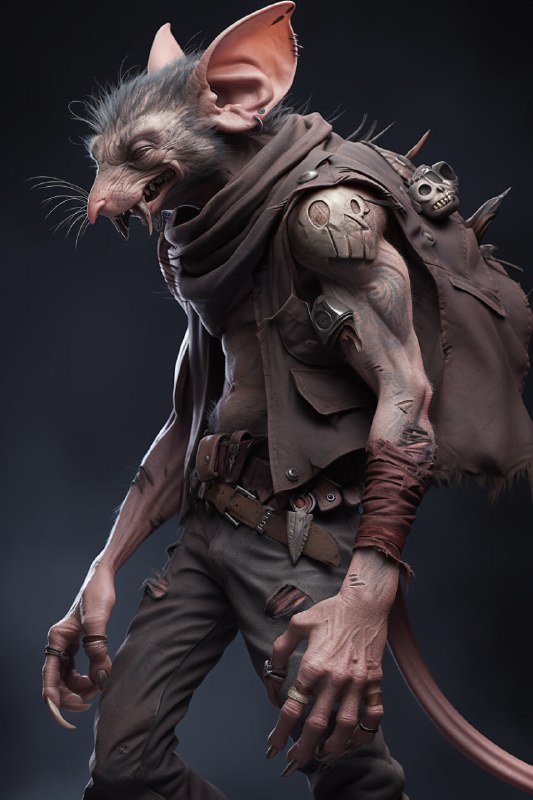 Artwork of the Rat