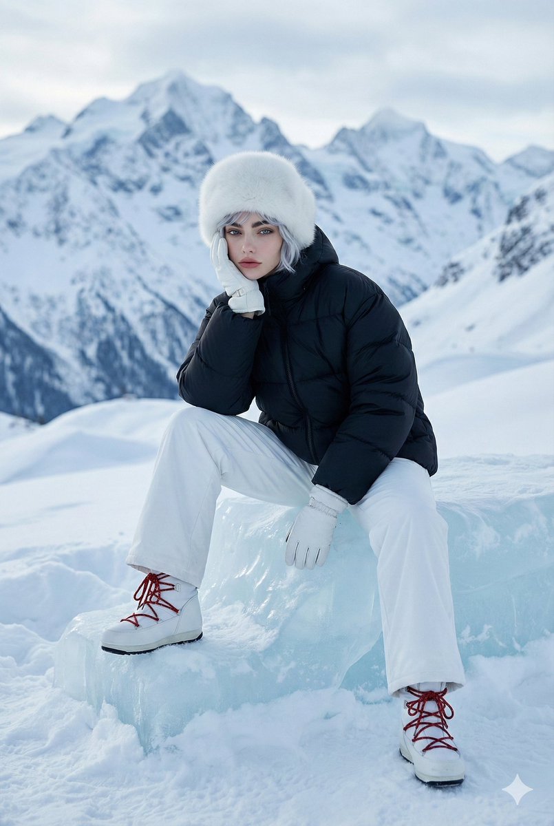 Alpine Luxury Winter Editorial