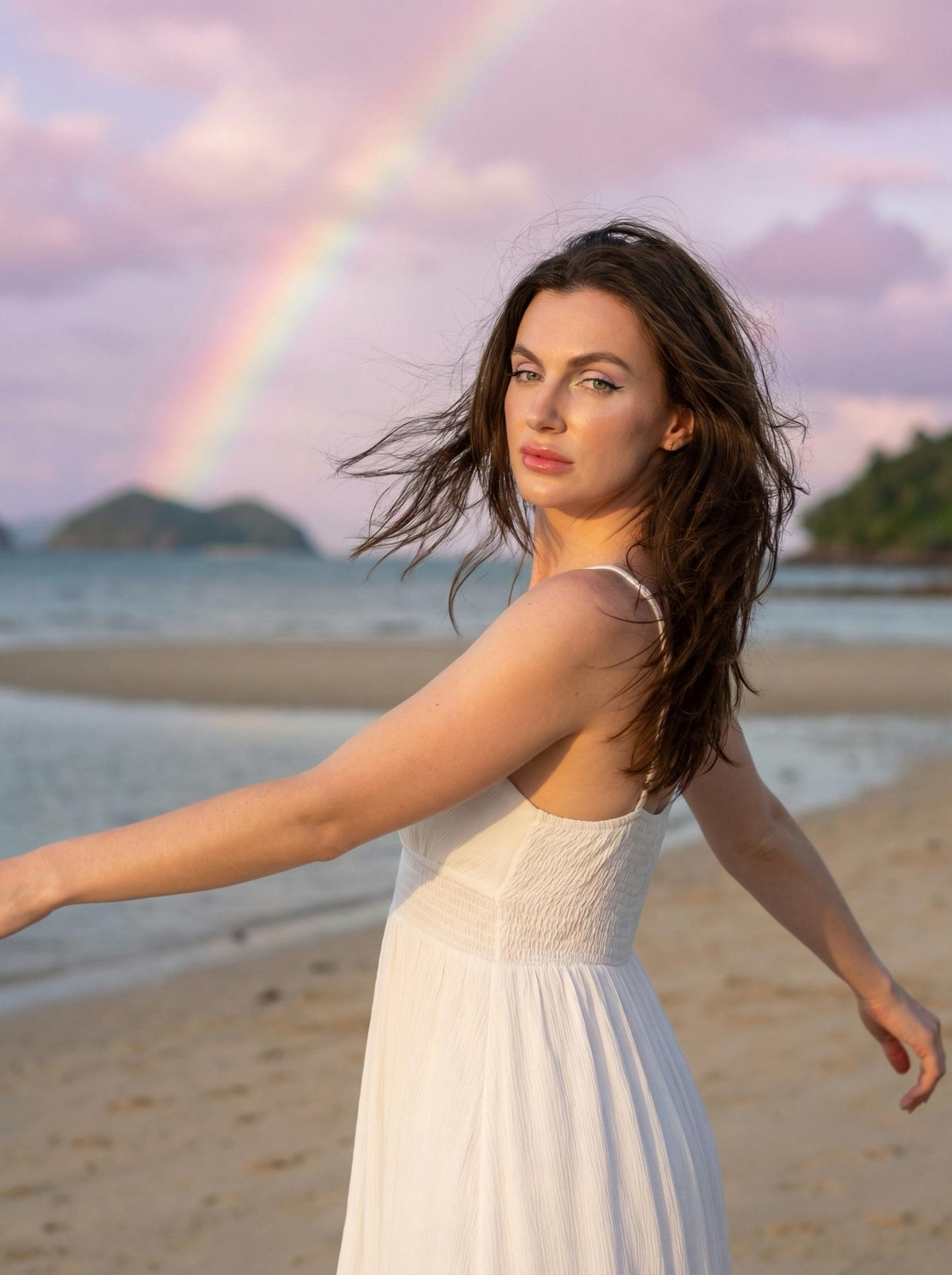 Rainbow Beach Dreamy Portrait