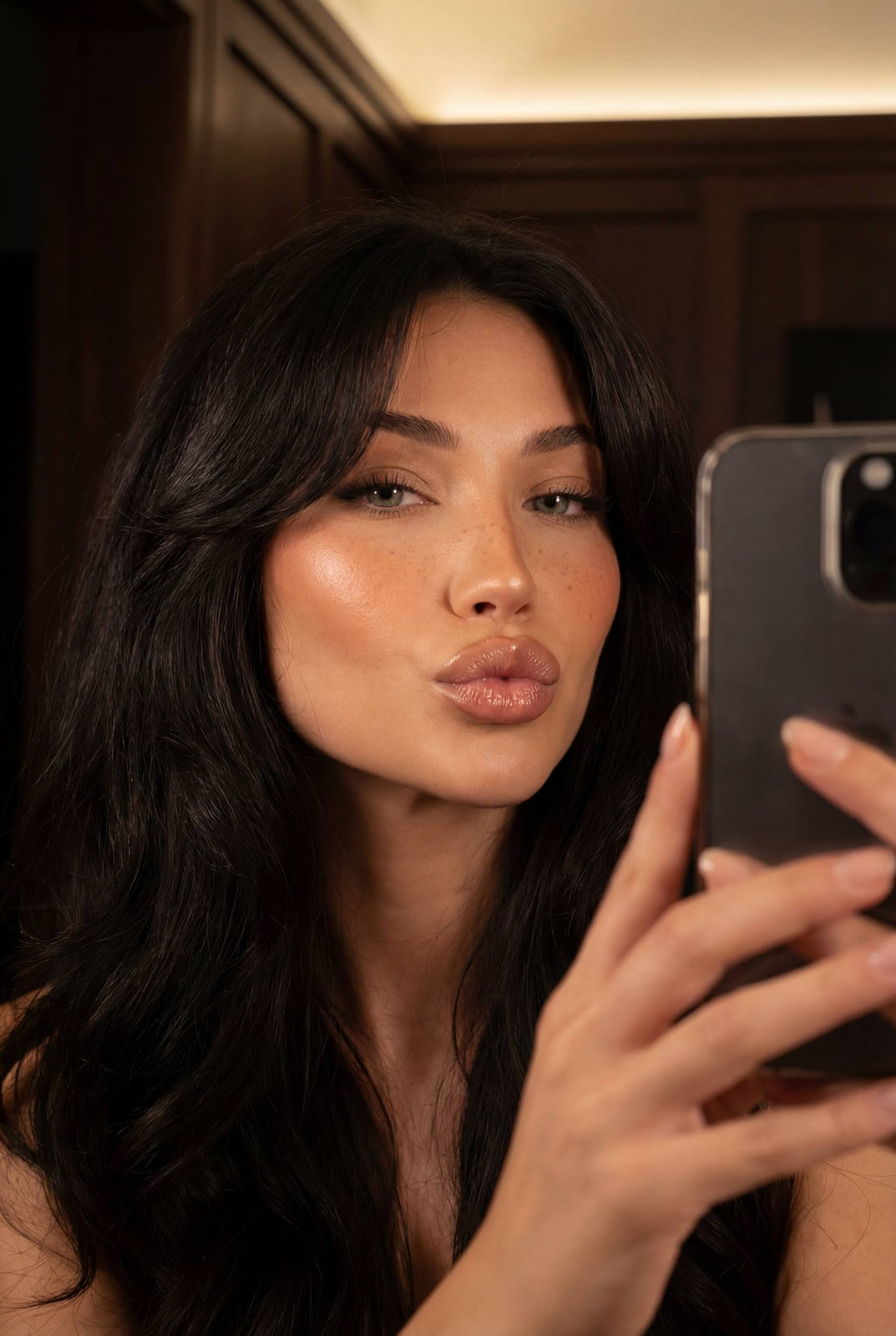 Warm Wood Kiss Selfie Glam