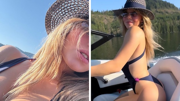 Sydney Sweeney Boating Summer Vibes