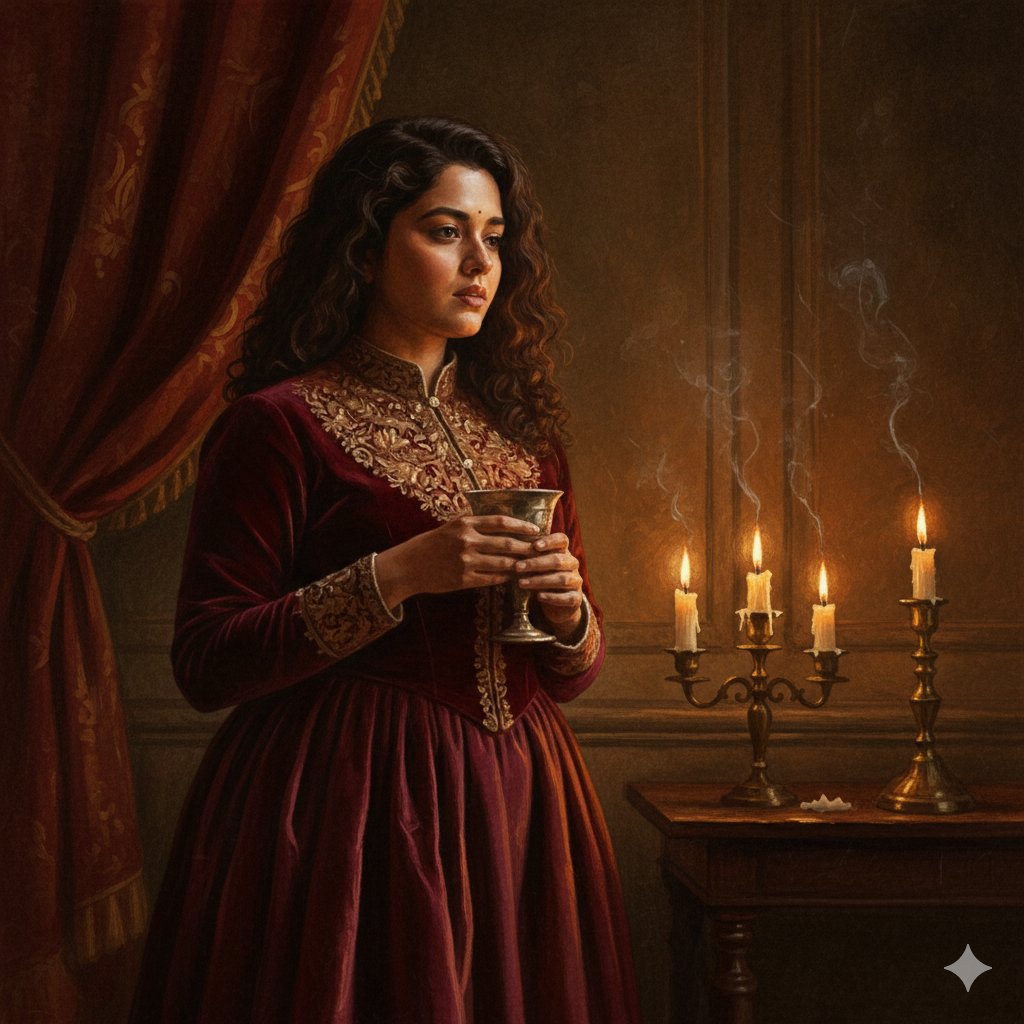 Baroque Candlelight Portrait Magic