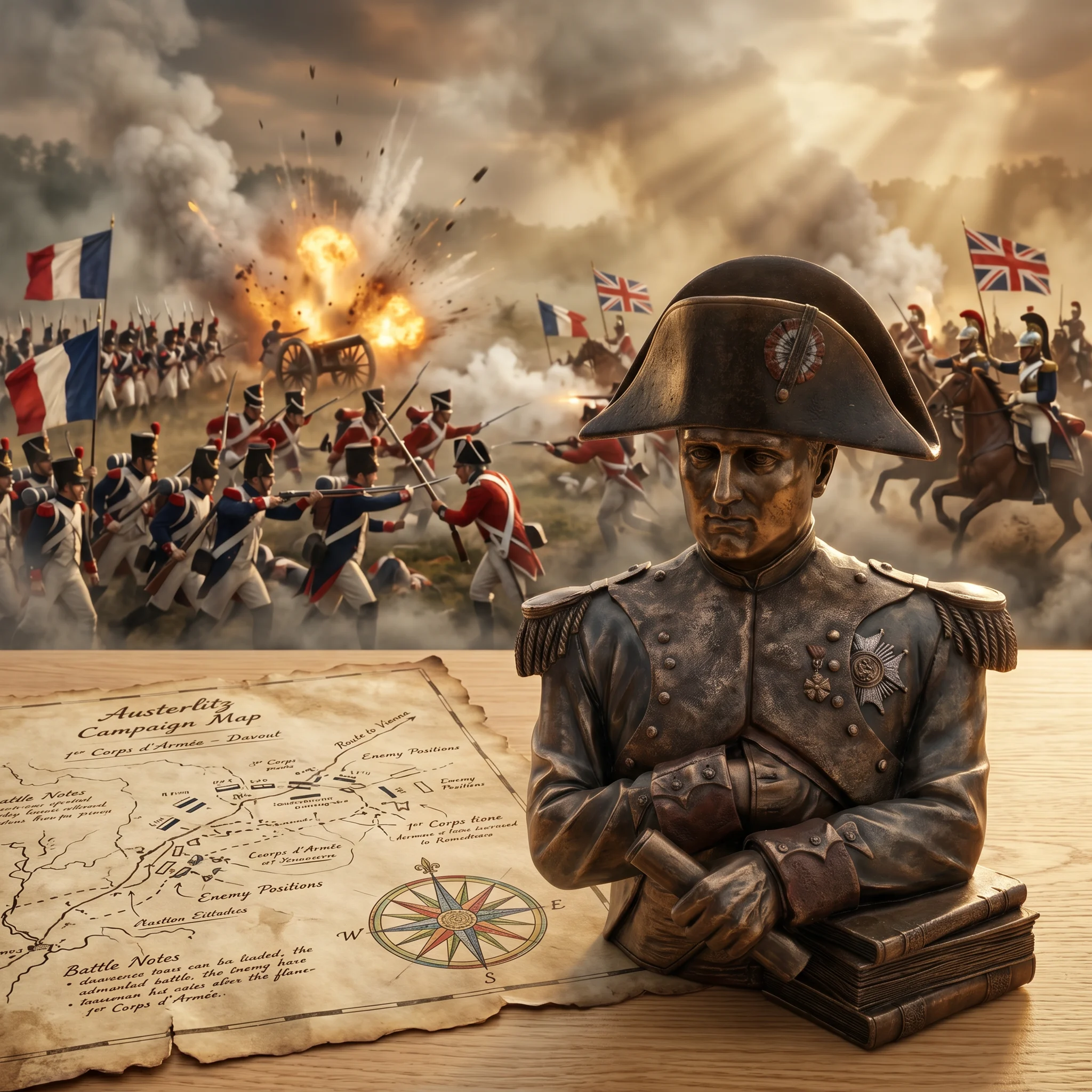 Napoleon Bust Commercial Product Shot