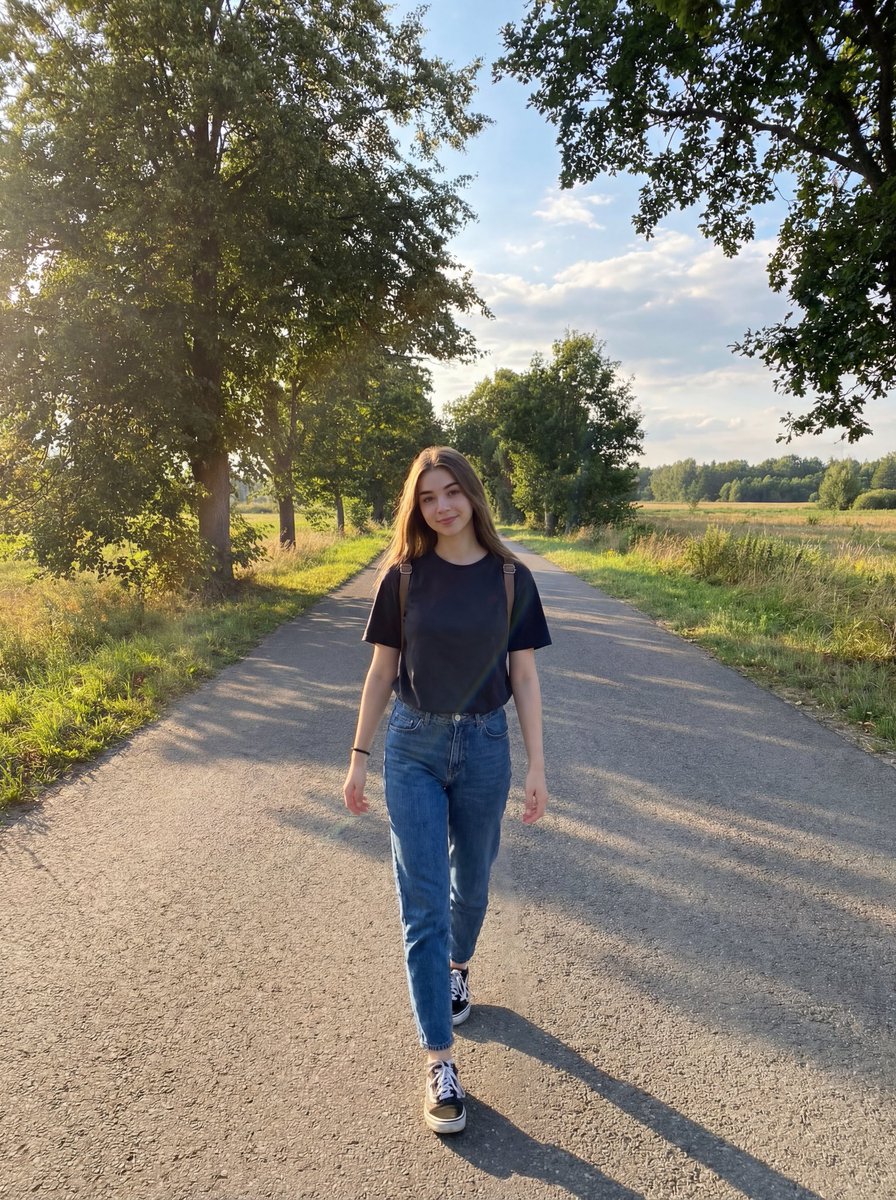 Golden Hour Country Walk