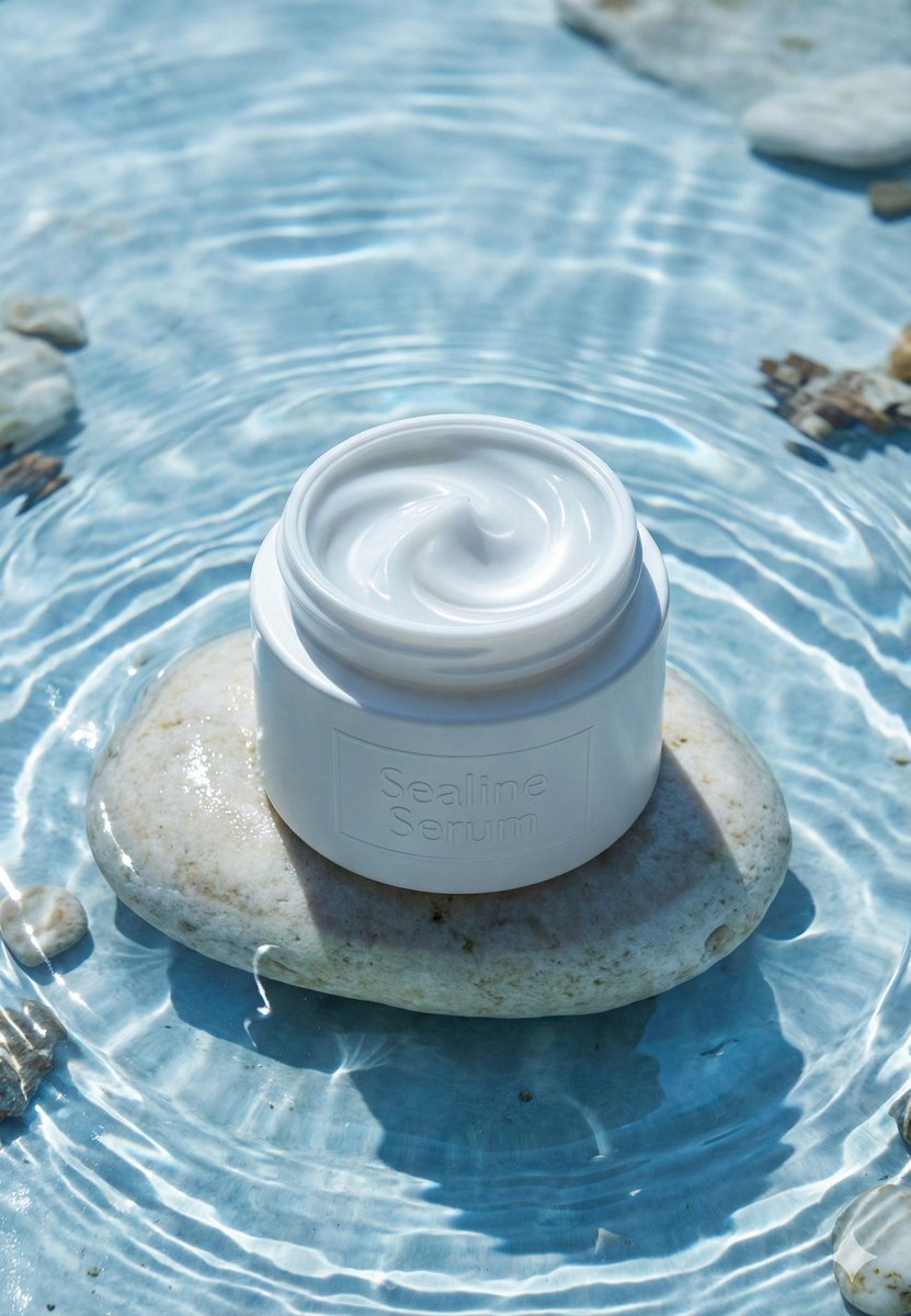 Luxury Skincare Water Essence Jar