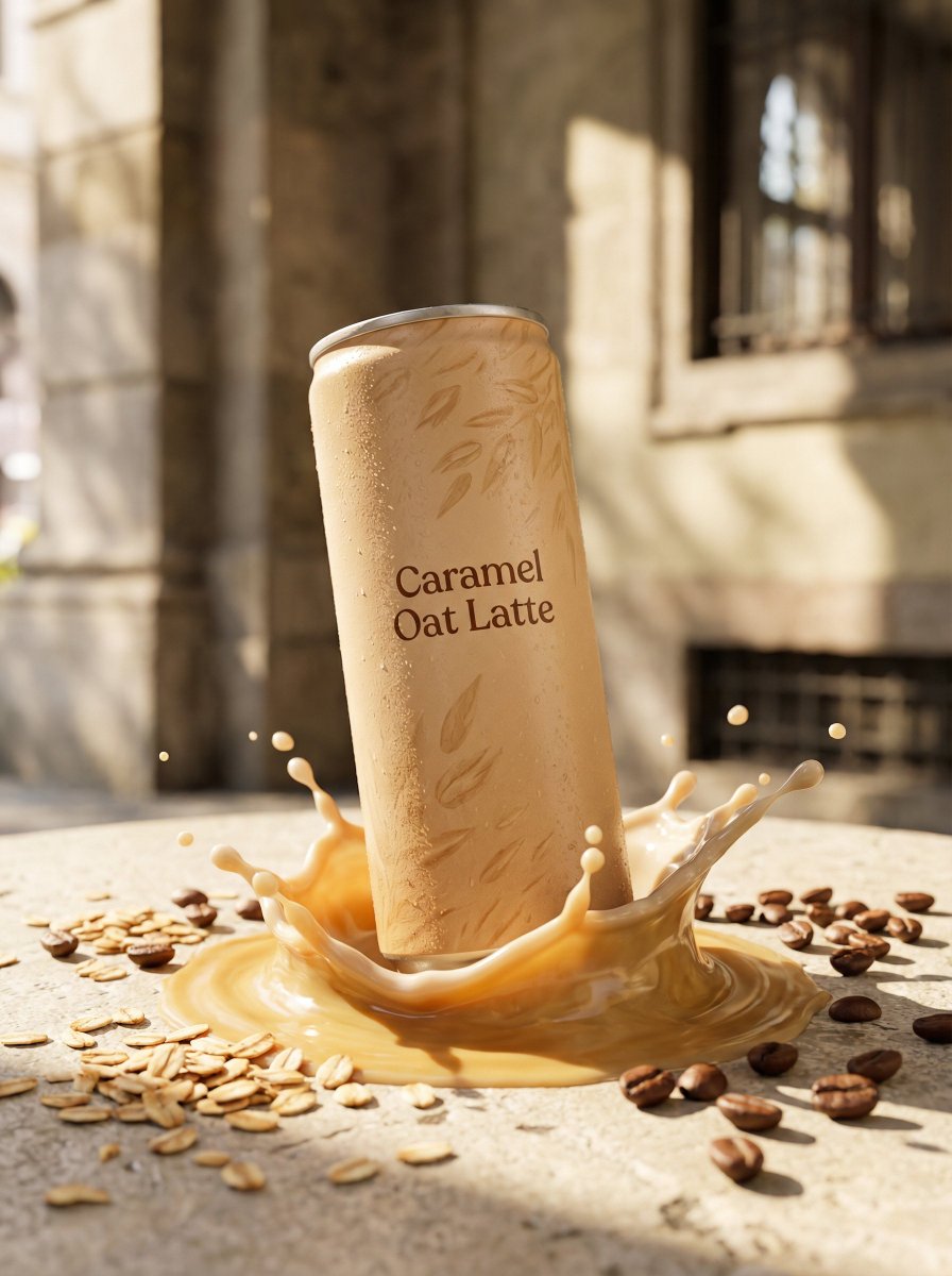 Golden Peach Fizz Splash