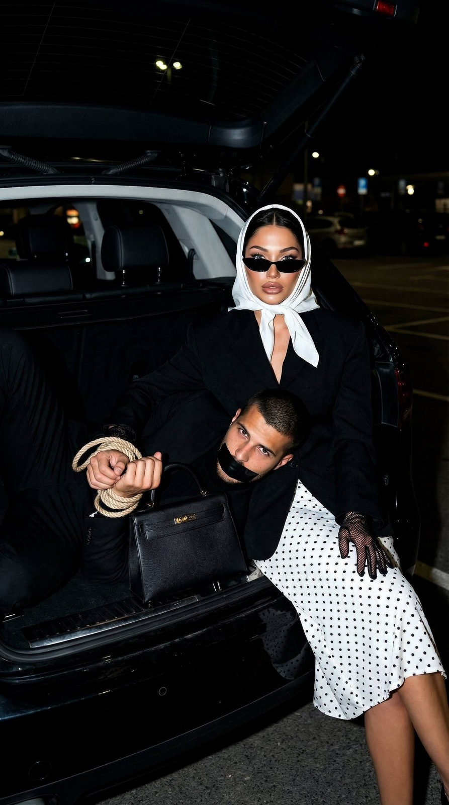 Night Trunk Fashion Editorial Shoot