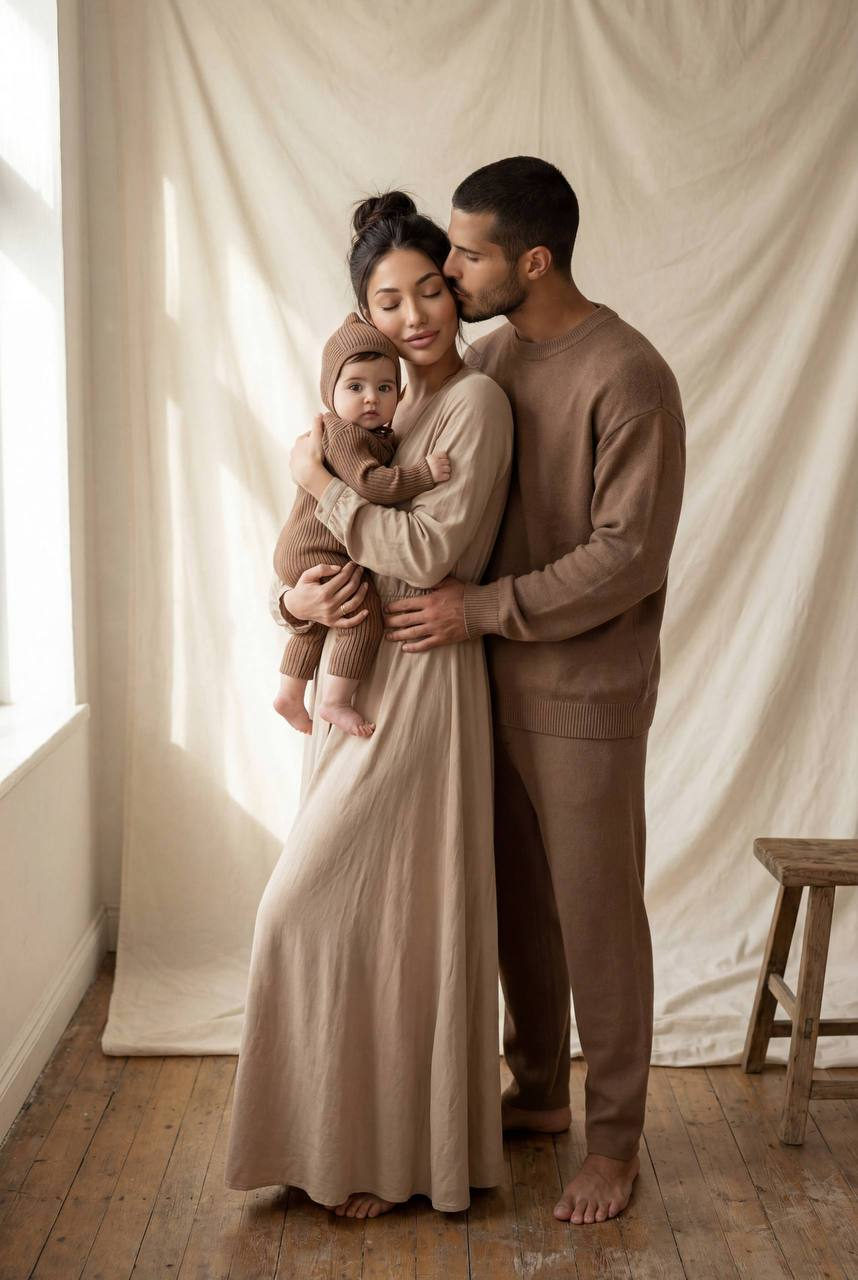 Intimate Family Portrait Studio
