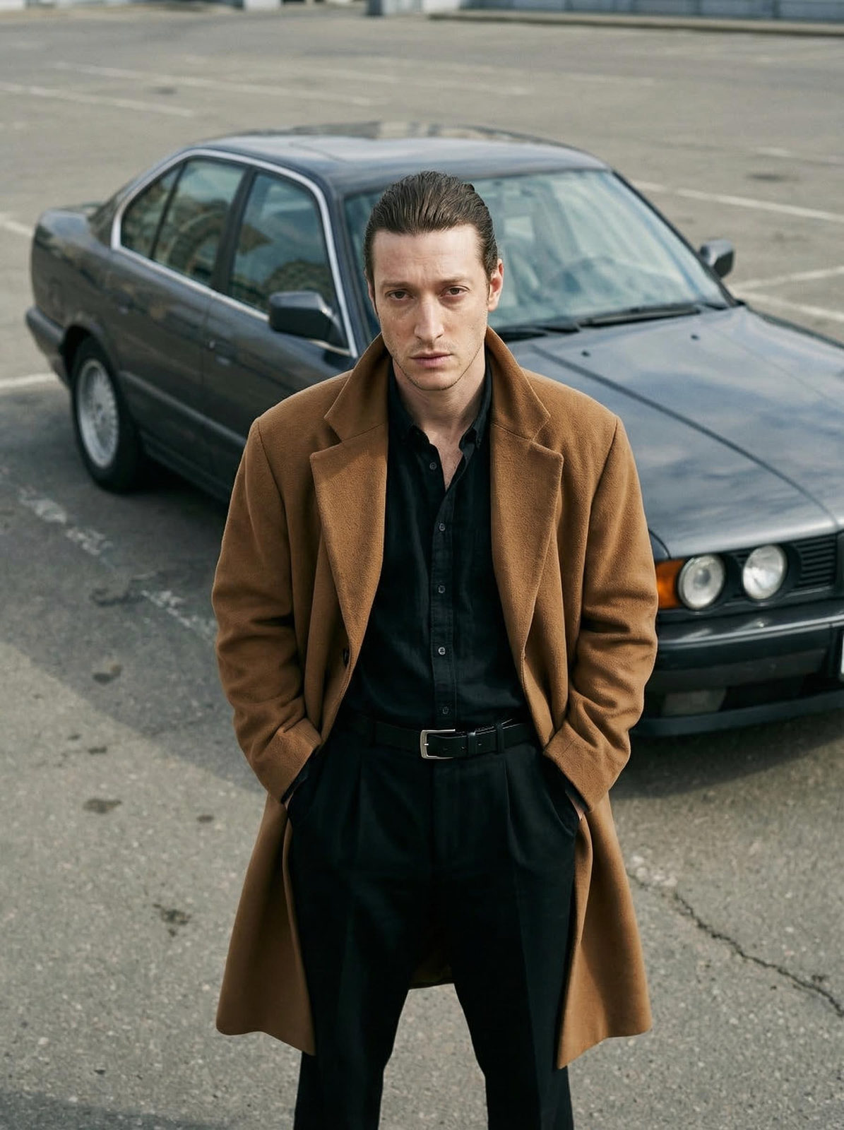 Soviet Gangster Cinematic Portrait