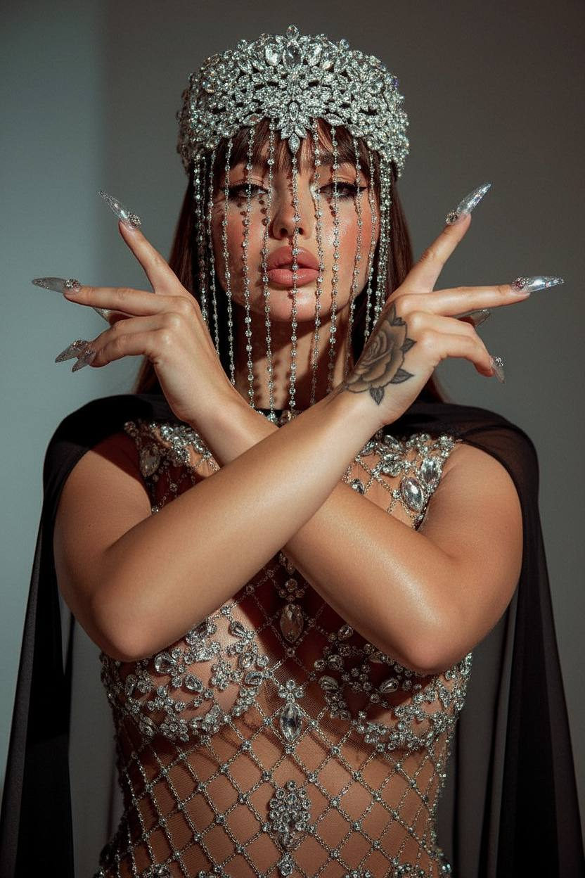 Crystal Queen Fashion Portrait