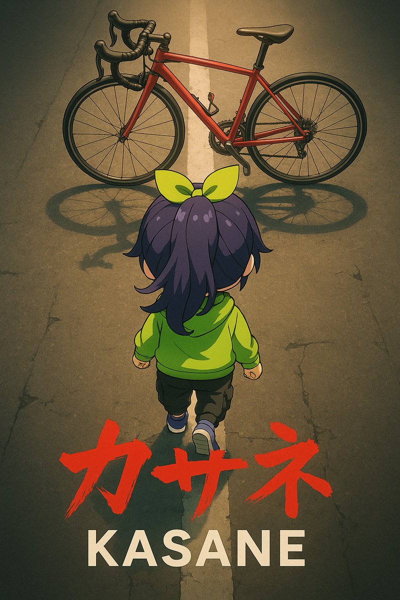 Chibi Biker Anime Poster