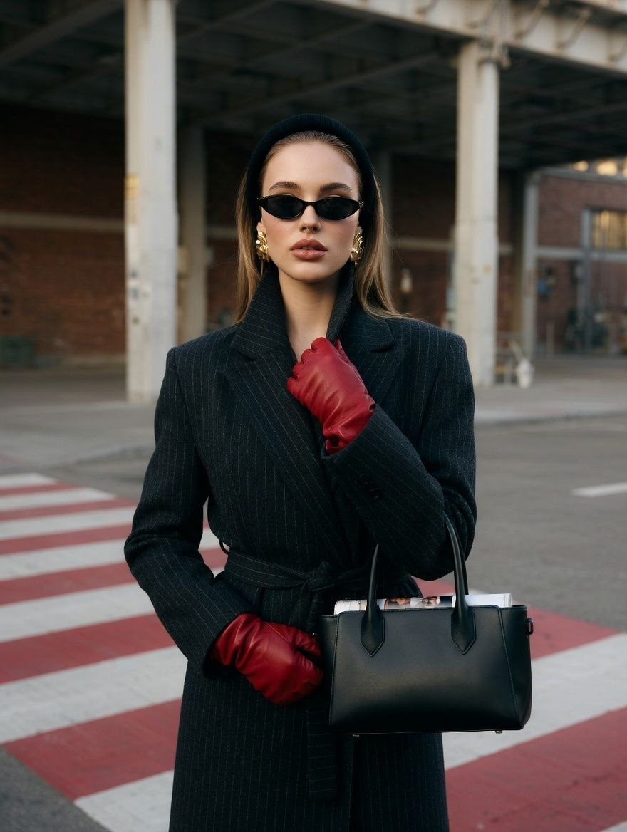 Urban Industrial Fashion Editorial Portrait