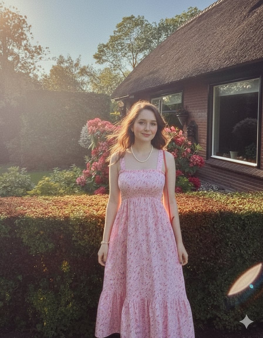 Dreamy English Garden Portrait
