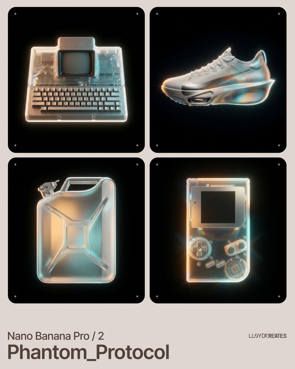Floating Product Light Effects