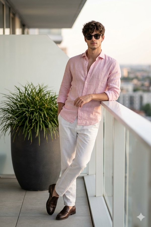 Sunset Balcony Gentleman Style