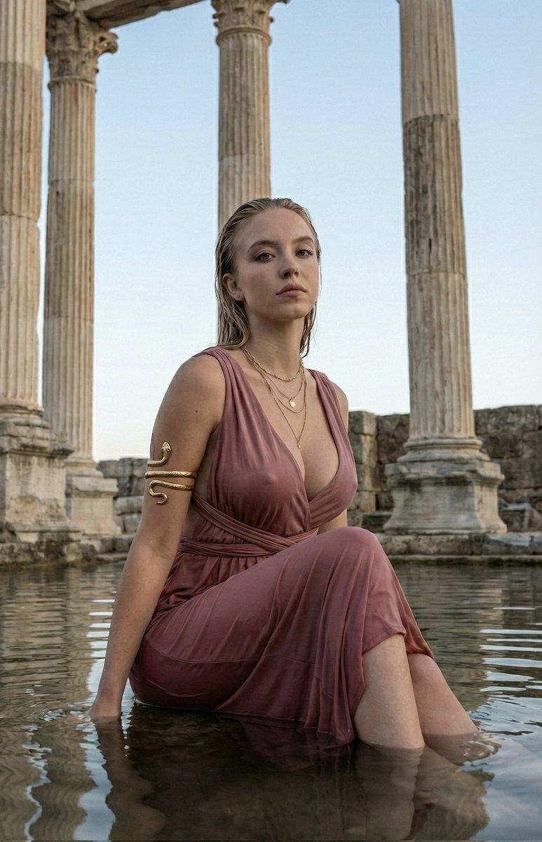 Ancient Goddess Aesthetic Portrait
