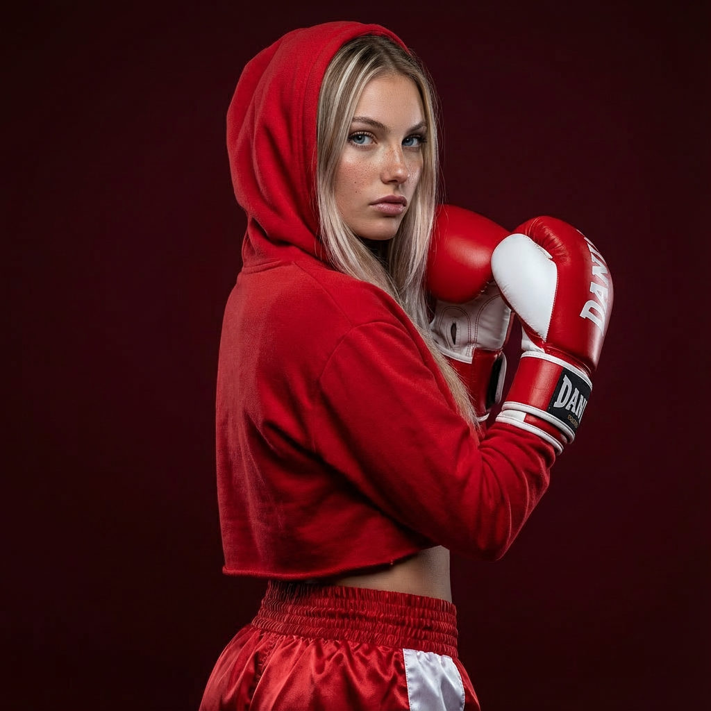 Boxing Goddess Power Portrait