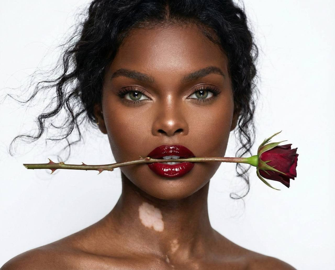 Rose Noir Fashion Portrait
