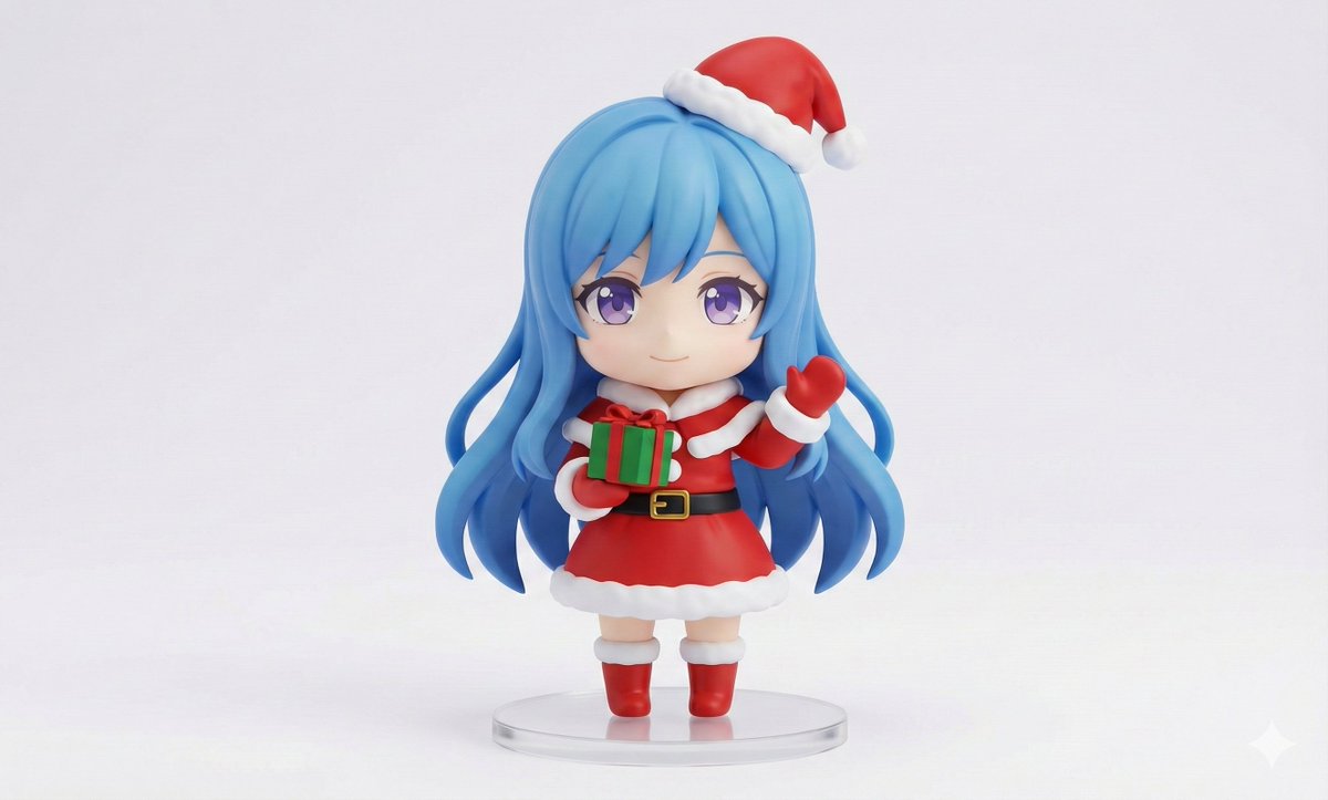 Chibi Santa Figure Design