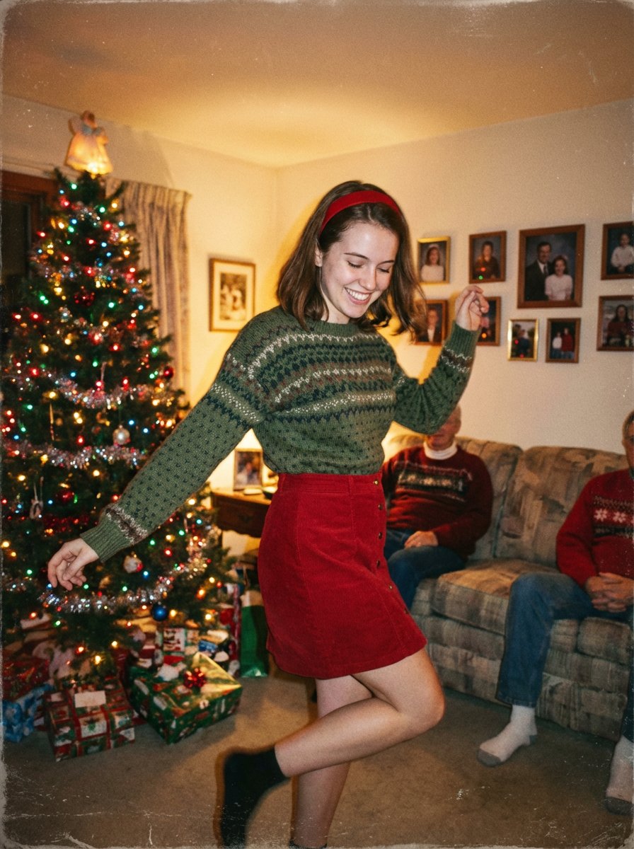Cozy Vintage Christmas Party