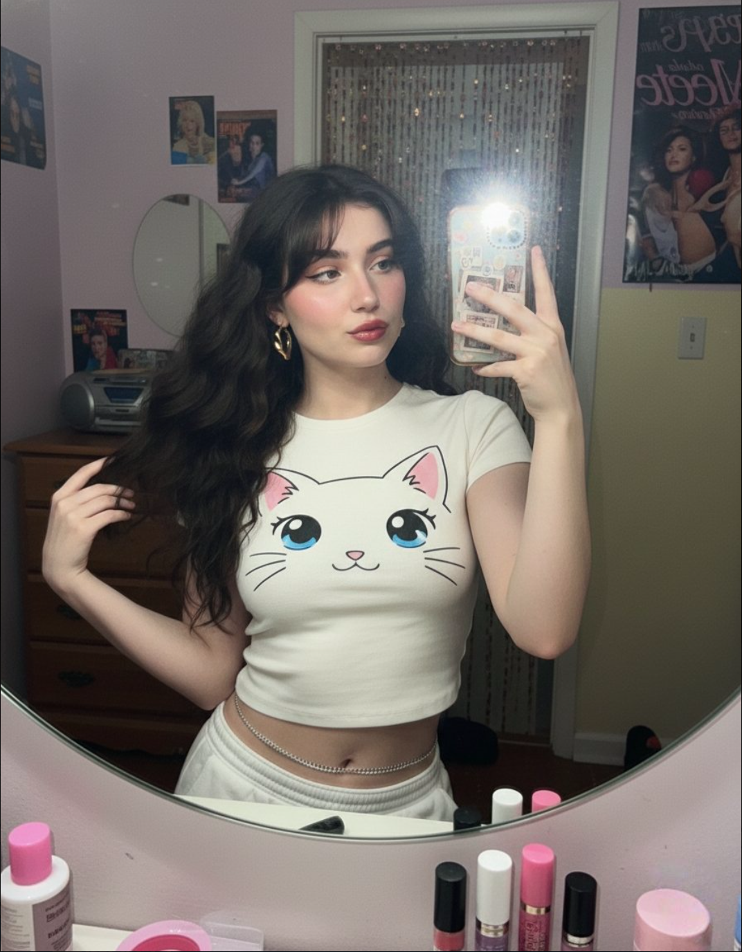 2000s Mirror Selfie Retro Tutorial