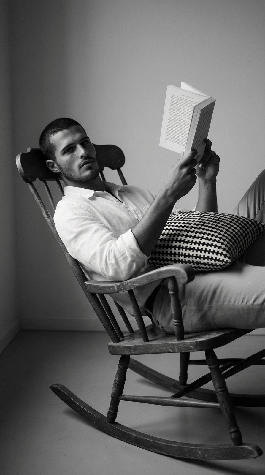 Rebel Reader in Repose