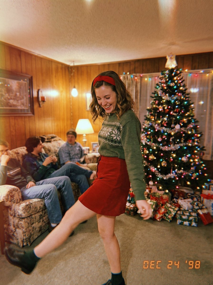Retro Christmas Dance Snapshot