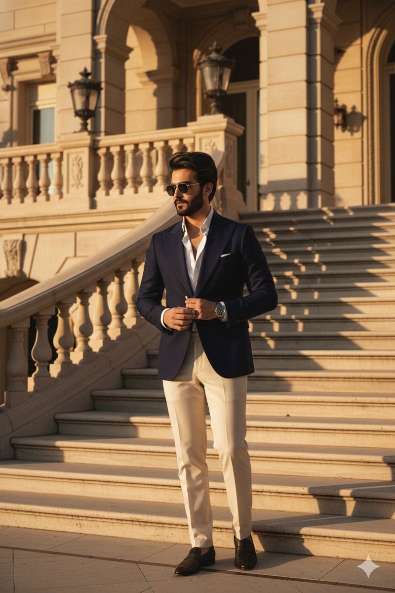 Luxury Gentleman Mansion Portrait