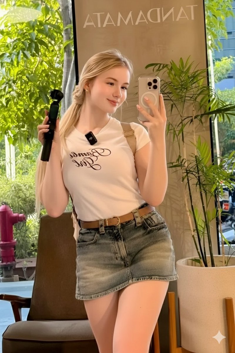 Café Mirror Selfie Style